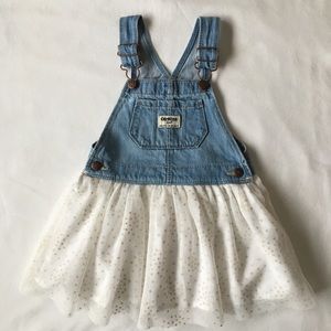 Oshkosh overalls dress size 18 24 dress B'gosh EUC
